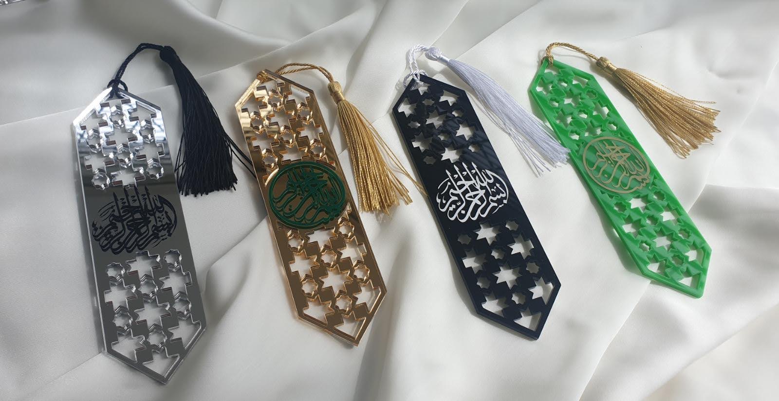 Personalised Acrylic Bookmarks - Stars (Custom Square)