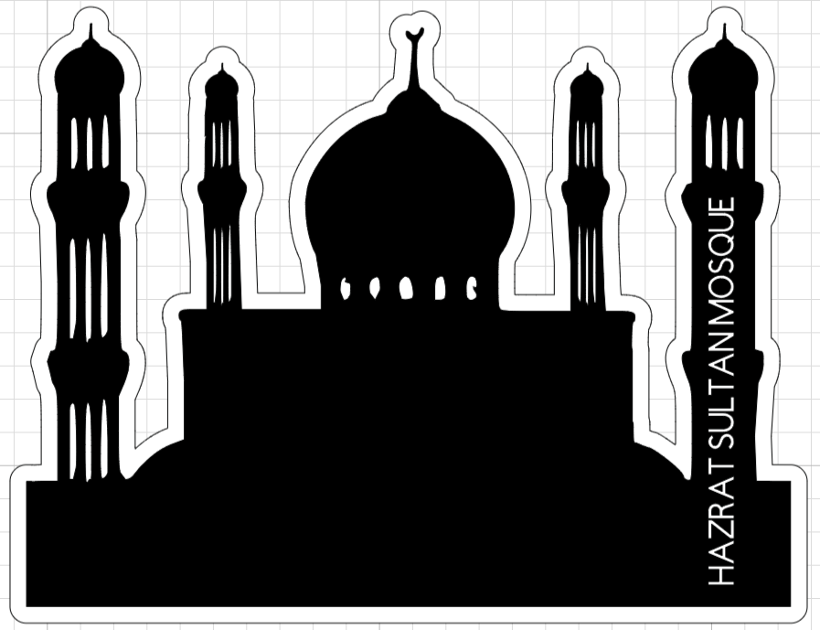 Magnetic Chalkboard Masjids