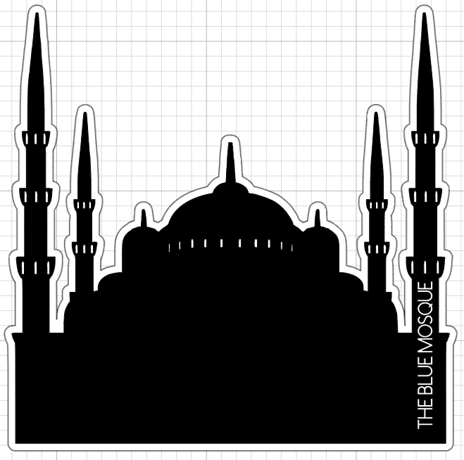 Magnetic Chalkboard Masjids